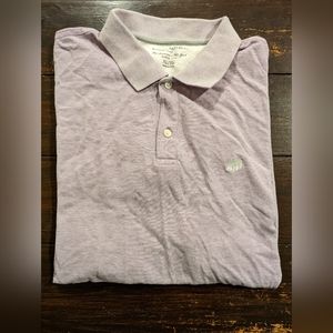 Gently Used Banana Republic Factory Short Sleeve Light Purple Lavender Polo